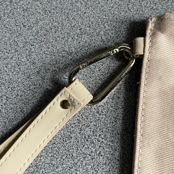 Burberry Canvas Cosmetic/Make Up Wristlet Bag - Picture 11 of 15